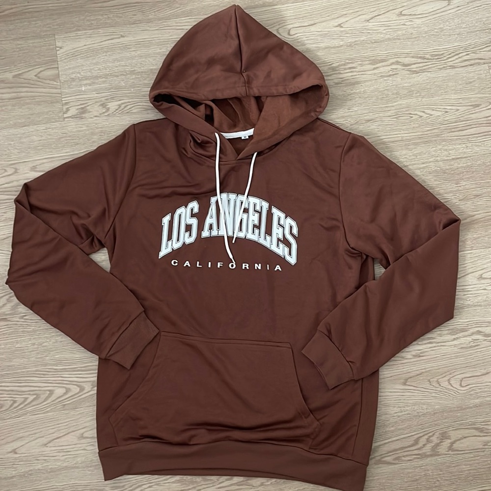 Los Angles Brown Sweater Medium - image 1